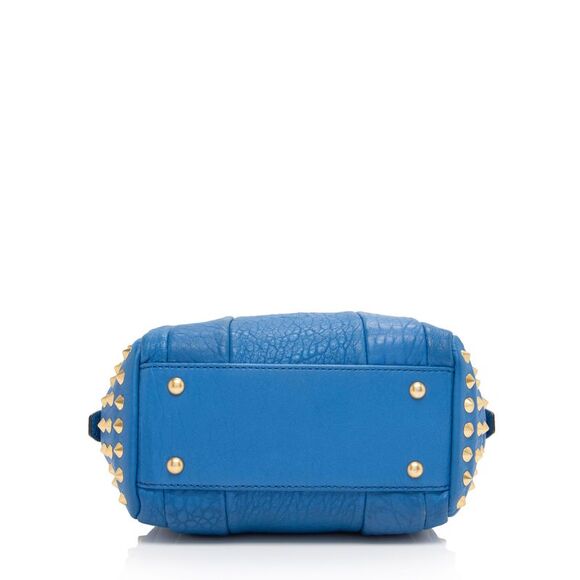 MCM Studded Leather Keana Mini Satchel - Picture 4 of 16